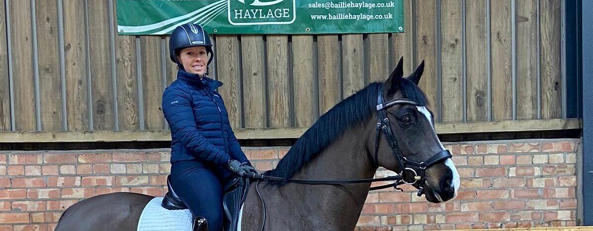 Sophie Wells OBE Dressage discusses how to prepare for the season ahead with Baillie Haylage